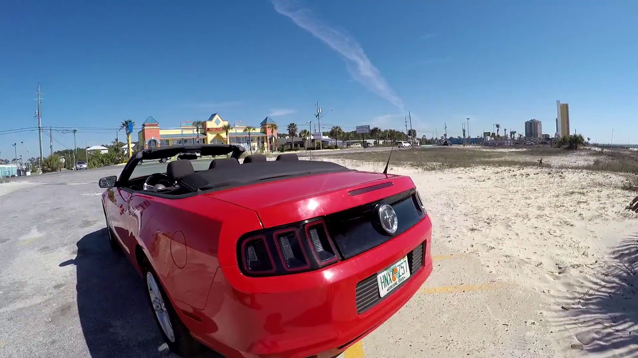 Обзор на Красный Ford Mustang