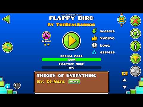 [Geometry Dash] FLAPPY BIRD (Insane ☆9) by Darnoc (TheRealDarnoc)