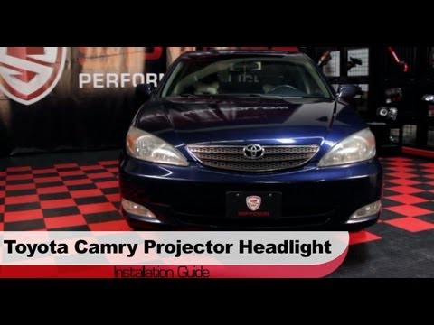 Spyder Auto Installation: 2002-06 Toyota Camry LED DRL Projector Headlights