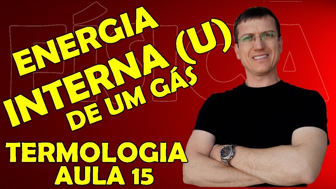 ENERGIA INTERNA DOS GASES (U) - TERMOLOGIA - Aula 15 - Prof.  Boaro