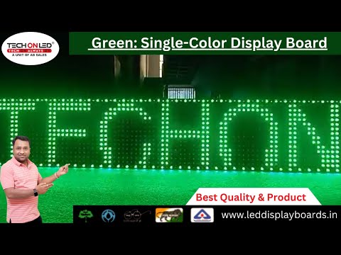 P10 Green LED Module