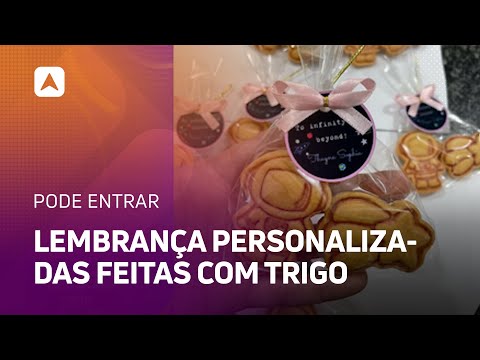 Empreender com lembrança personalizadas feitas com trigo