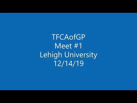 TFCAofGP Meet #1 / 60m H / Time 9.54