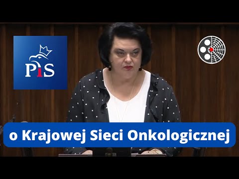 Barbara Dziuk o Krajowej Sieci Onkologicznej i poparciu projektu