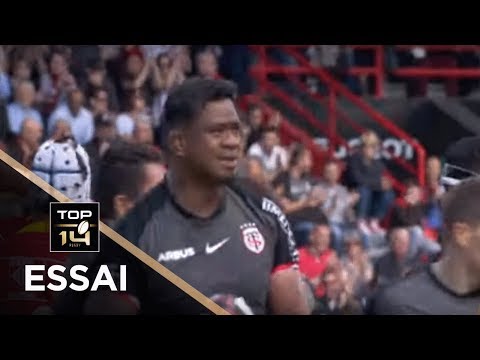 TOP 14 - Essai Iosefa TEKORI (ST) - Toulouse - Perpignan - J26 - Saison 2018/2019