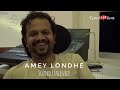 My journey and some studio tips || Amey Londhe | S08 E10 || converSAtions | SudeepAudio.com