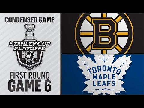04/21/19 First Round, Gm6: Bruins @ Maple Leafs