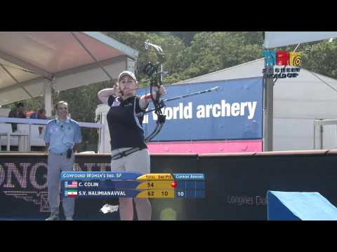 Christie Colin v S. V. Halimianavval – compound women's semifinal | Istanbul 2011 World Cup Final