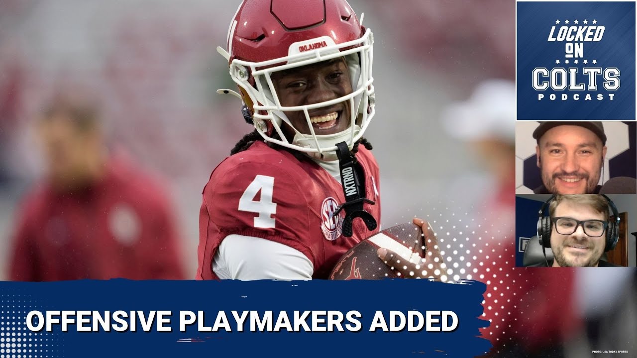 NFL DRAFT: Indianapolis Colts Add Offensive Playmaking, Load Up in Trenches On Day 3