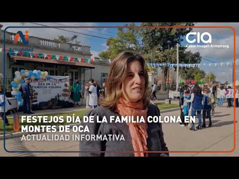 Festejos día de la familia colona en Montes de Oca | Actualidad Informativa