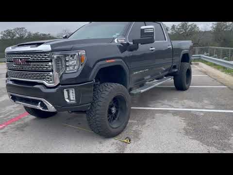 2020 GMC 2500 Sierra in depth on BDS 5 inch lift.