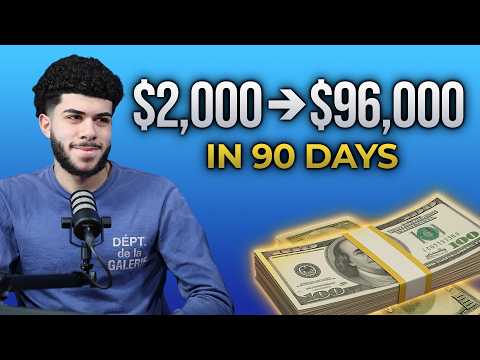 $2K to $96K in 90 Days | How I Did It