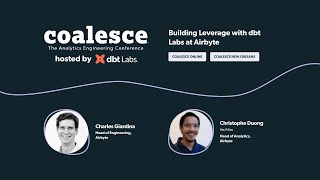 Building Leverage with dbt Labs at Airbyte
