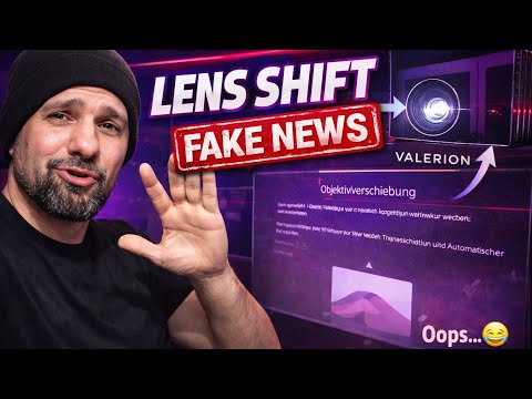 Lens Shift FAKE NEWS? 😅 – Valerion VisionMaster Max Clarification