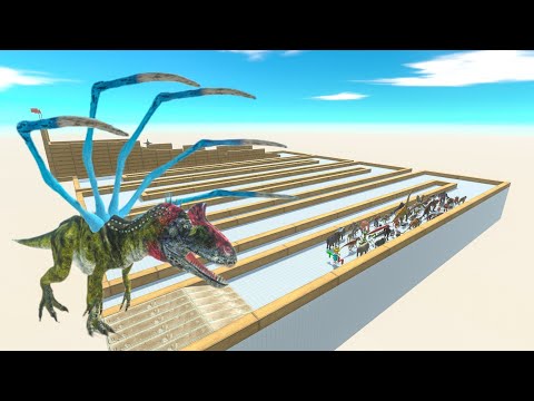 Escape From Cryolophosaurus - Last Survivor - Animal Revolt Battle Simulator