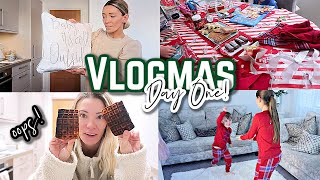 WHAT DID I DO!!... // A Very Festive Vlog + Mini Home Bargains Haul // Vlogmas Day 1