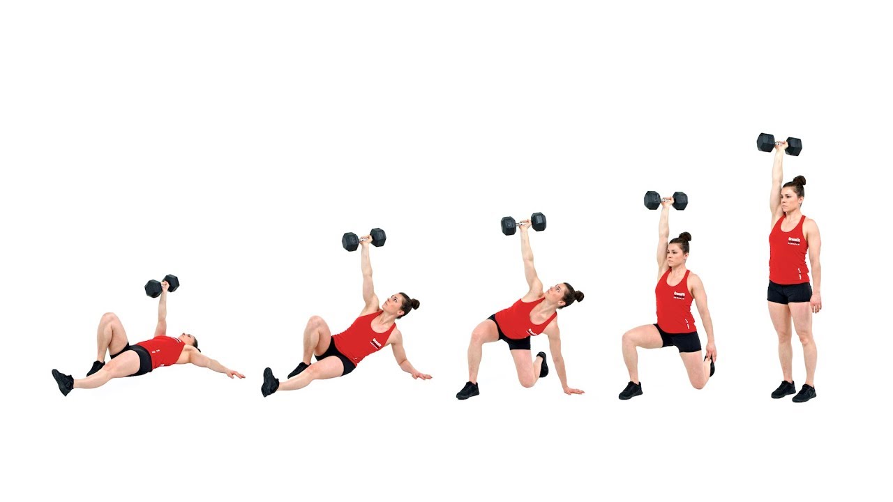 The Dumbbell Turkish Get-Up - YouTube