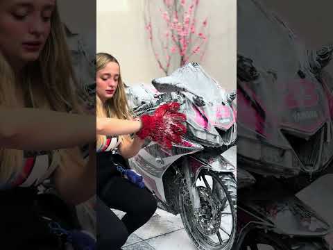 Lavando uma moto em 5 min #moto Vonixx