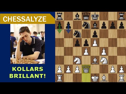 Positionell PERFEKT | Dmitrij Kollars vs Dann | Sunway Sitges Open R5