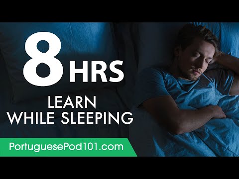 Learn Portuguese While Sleeping 8 Hours - Learn ALL Basic Vocabulary