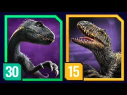 INDOMINUS REX GEN 2 vs INDORAPTOR (JURASSIC WORLD ALIVE)