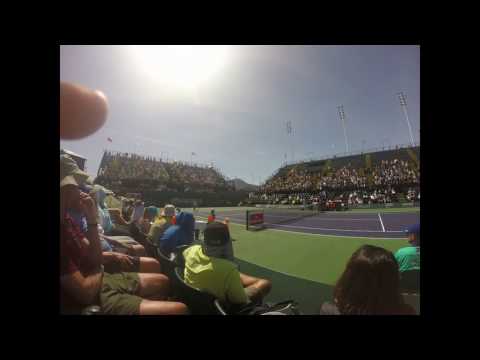 Feliciano Lopez vs. Roberto Bautista Agut 15.03.2016 - BNP Paribas Open - Indian Wells.