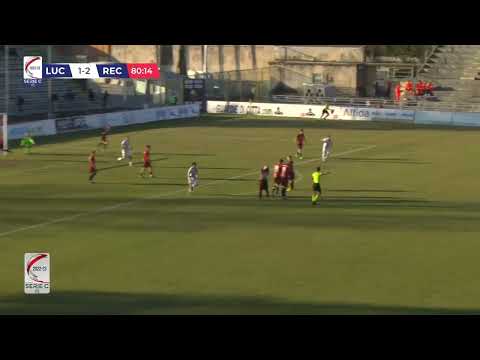 Lucchese-Recanatese 1-3, 27ª giornata: Il gol di Senigagliesi