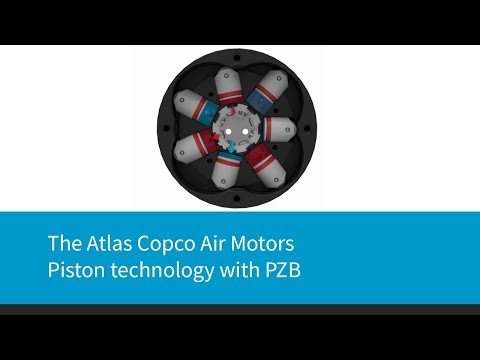 Atlas Copco LZB33-LB Stainless Steel Air Vane Motor