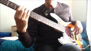 NAKED EYE by SIMPLE MINDS bass cover