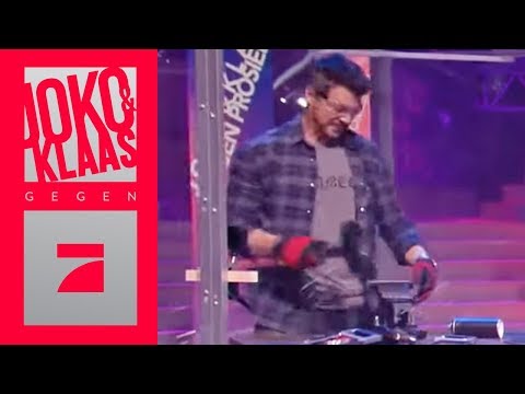 Dumm &amp; Trümmer: Lena Gercke &amp; Thore Schölemann rasten aus | Spiel 1 | Joko &amp; Klaas gegen ProSieben
