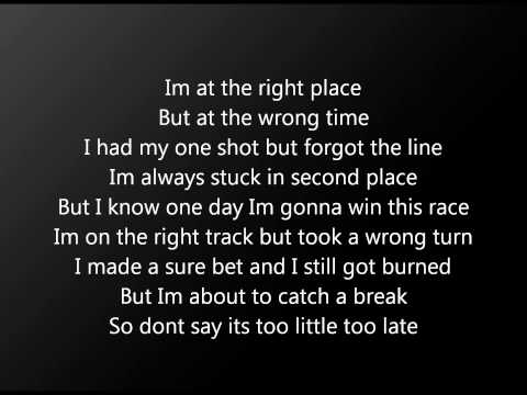 Too Little Too Late video