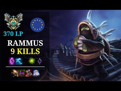 Rammus Top vs Jayce - 9 kills - Spyroooooo EUW Grandmaster (370 LP) Patch 11.3