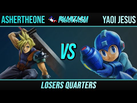 AsherTheOne (Cloud) vs Chef Yaoi Jesus (Megaman) - Phantasm 152 Losers Quarters