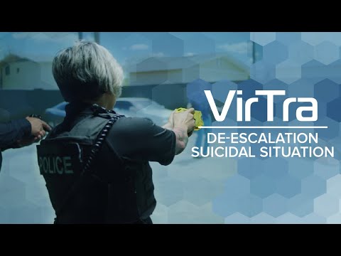 Law Enforcement Training with Simulation Scenarios – VirTra Suicidal Man with TASER