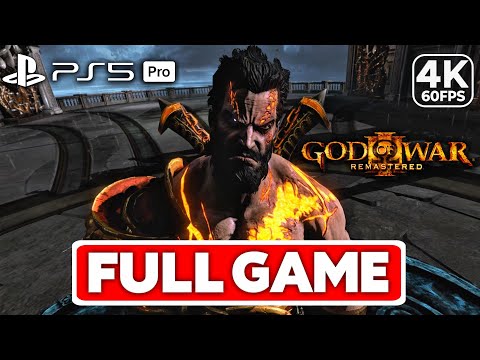 GOD OF WAR 3 REMASTERED (Deimos Skin) Full Gameplay Walkthrough [4K 60FPS PS5 PRO] - No Commentary