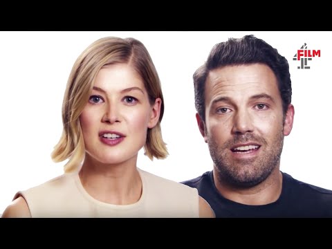 Thumbnail of the video: Rosamund Pike, David Fincher & Ben Affleck on Gone Girl