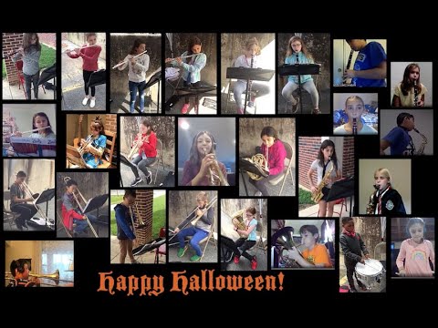 Spooky Melody Holiday Treat: Virtual Ensemble, Kratzer & Cetronia Schools 5th Grade Band Students