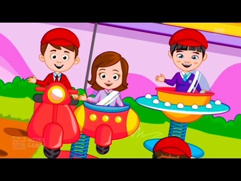 My Town Preschool | Kids Build, Imagine and Play Own Preschool Game | Kid Game Gameplay Video