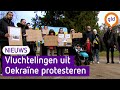 Oekraïense vluchtelingen: 'we leven hier als in het leger'