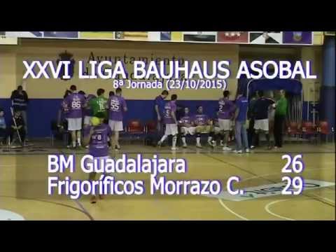 LIGA BAUHAUS ASOBAL J08 BM. Guadalajara - Frigoríficos Morrazo 26 - 29