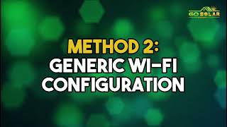 DEYE Cloud Application Wifi Logger Configuration Tutorial | Go Solar Nationwide Tutorial