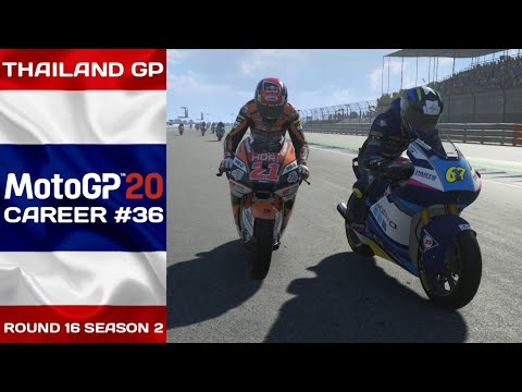 MotoGP 20 | Thailand GP | Career Mode | Round 16 Season 2.