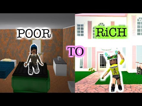 poor rich roblox bloxburg short welcome subscriber tour robux