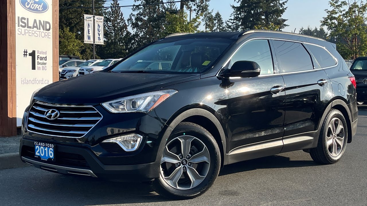 2016 Hyundai Santa Fe XL + Moonroof, Trailer Hitch, AWD ...