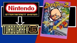 Playing Nes games on your Turbografx 16
