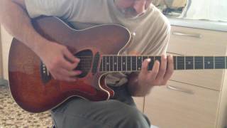 Video thumbnail for Ibanez Talman TCM50-VBS unplugged by Louie Overdive