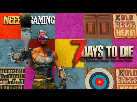 7 Days to Die: How to Paint in Alpha 18