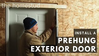 How I install a Pre-hung exterior door