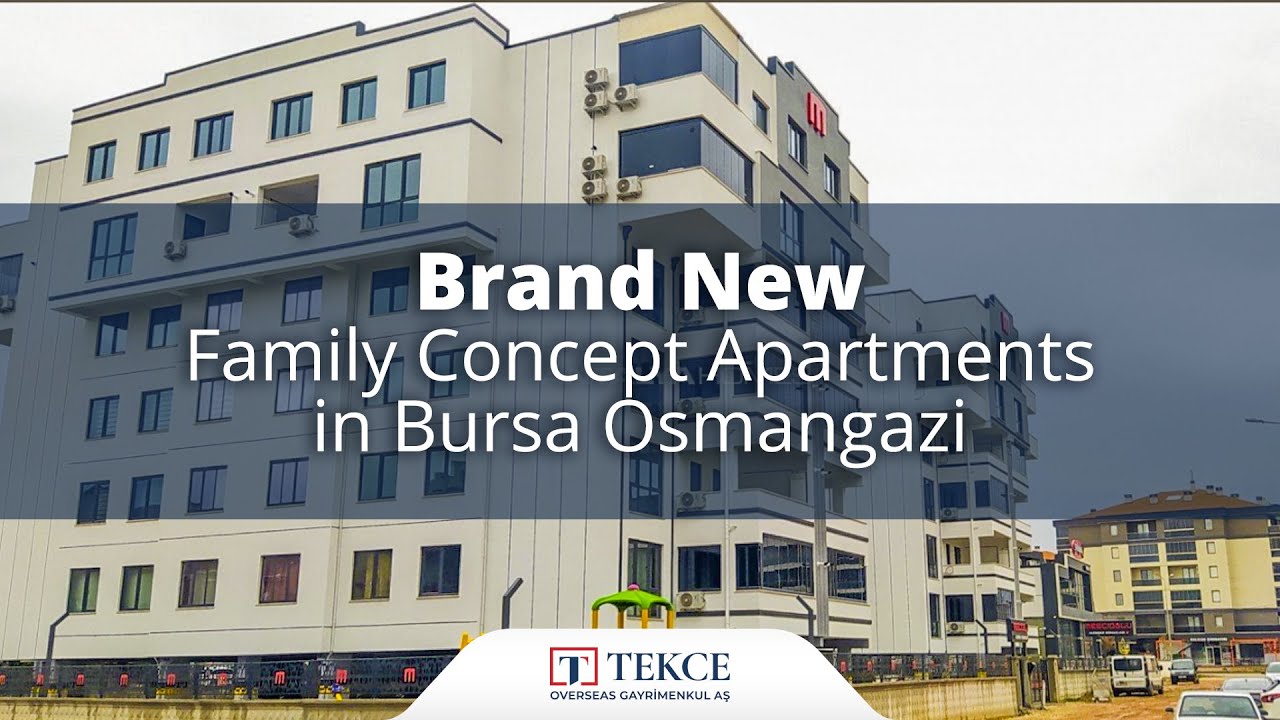 City View Apartments with Family Concept in Bursa Osmangazi