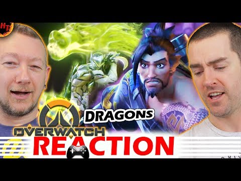 Overwatch : Dragons Animated Short REACTION